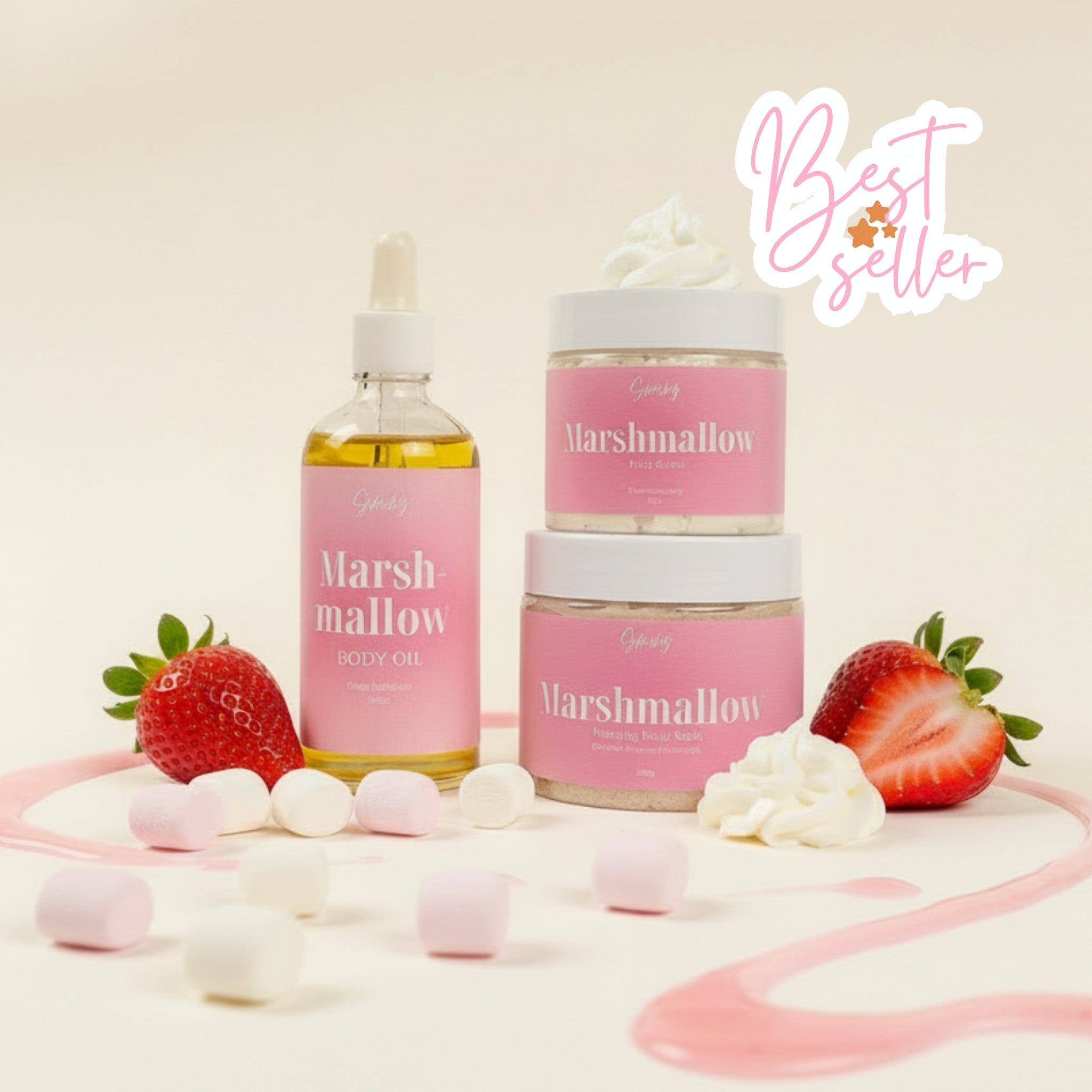 The Shower Routine Bundle - Marshmallow