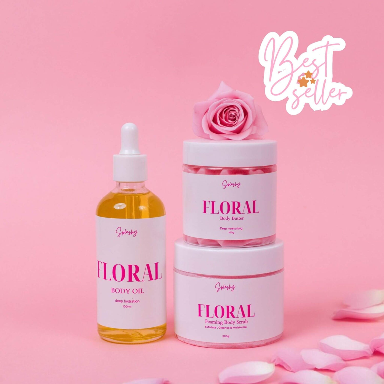 The Shower Routine Bundle - Floral