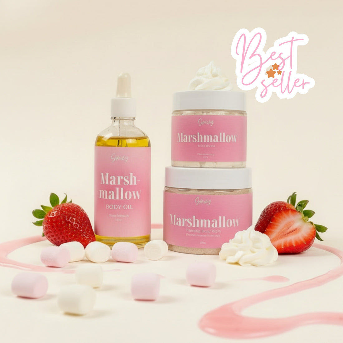 The Shower Routine Bundle - Marshmallow